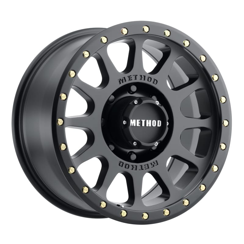 Method Wheels — Method MR305 NV 17x8.5 0mm Offset 8x170 130.81mm CB Matte Black Wheel