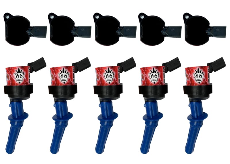 Granatelli Motor Sports — Granatelli 97-04 Ford 6.8L V10 2V Truck/SUV Malevolent Coil On Plug Wire Conn Kit w/Coil Packs
Ignition Coil