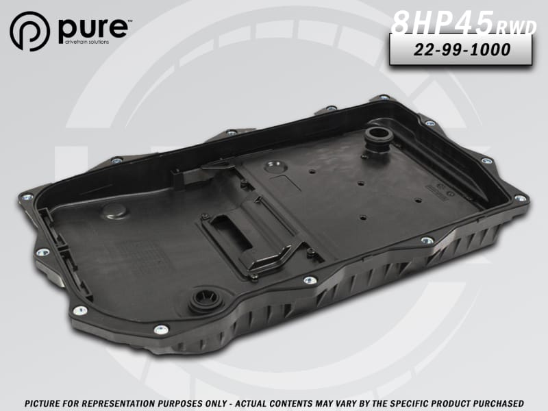 Pure Drivetrain Solutions — Pure Drivetrain 8HP45 Transmission Pan - RWD