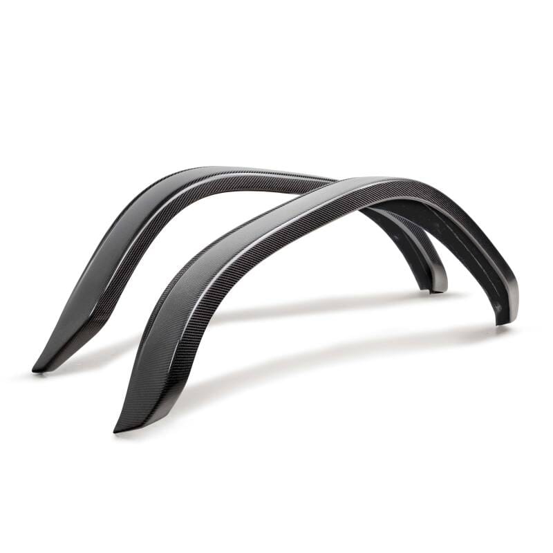 Anderson Composites — Anderson Composites 2022 Ford Bronco Everglade Carbon Fiber Frotn Fender Flares
