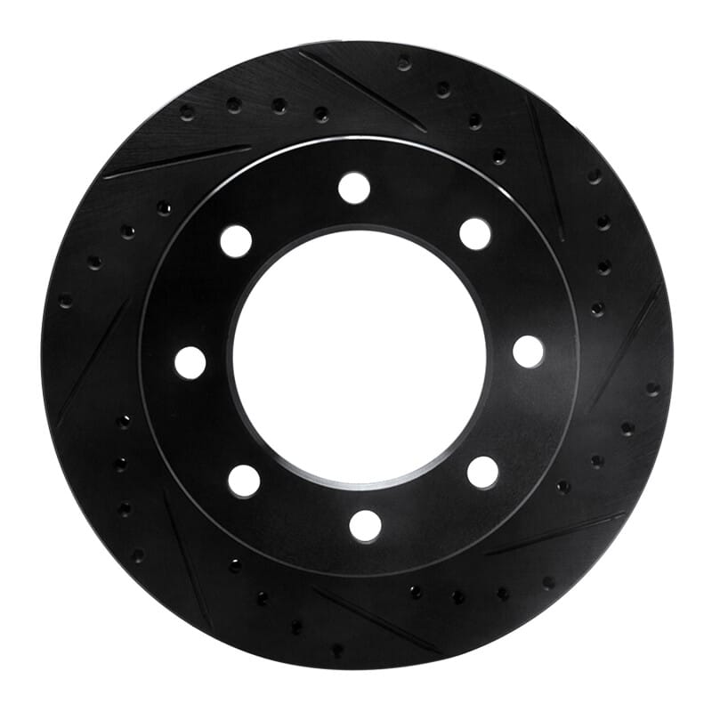 R1 Concepts — R1 73-93 Dodge B350 Front Right Drilled & Slotted Black Brake Rotor
R1 Brake Rotor Drill