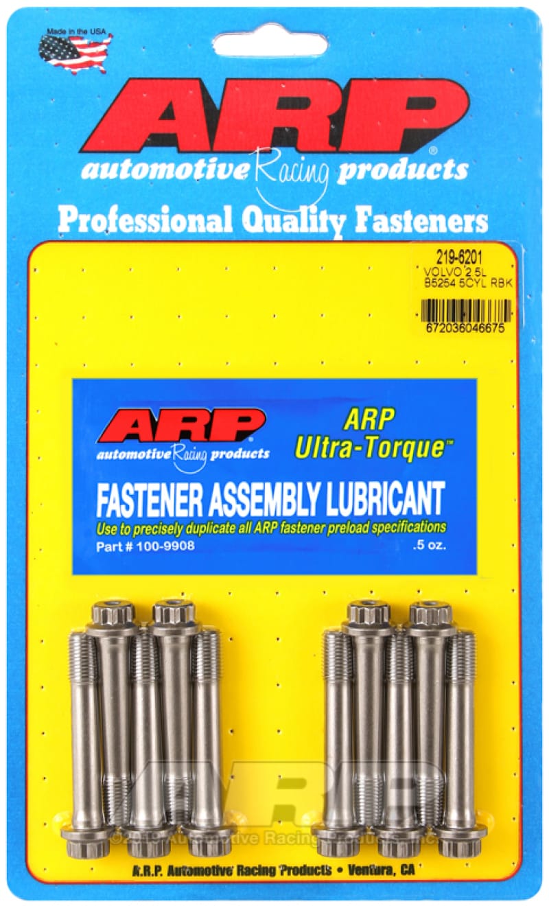 ARP — ARP Volvo 2.5L B5254 5cyl. Rod Bolt Kit