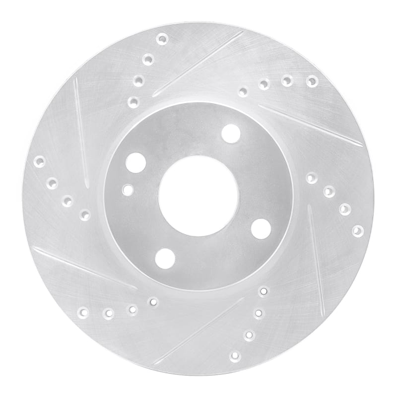 R1 Concepts — R1 16-25 Mazda 2 (Mexico) Front Left Drilled & Slotted Silver Brake Rotor
R1 Brake Rotor Drill