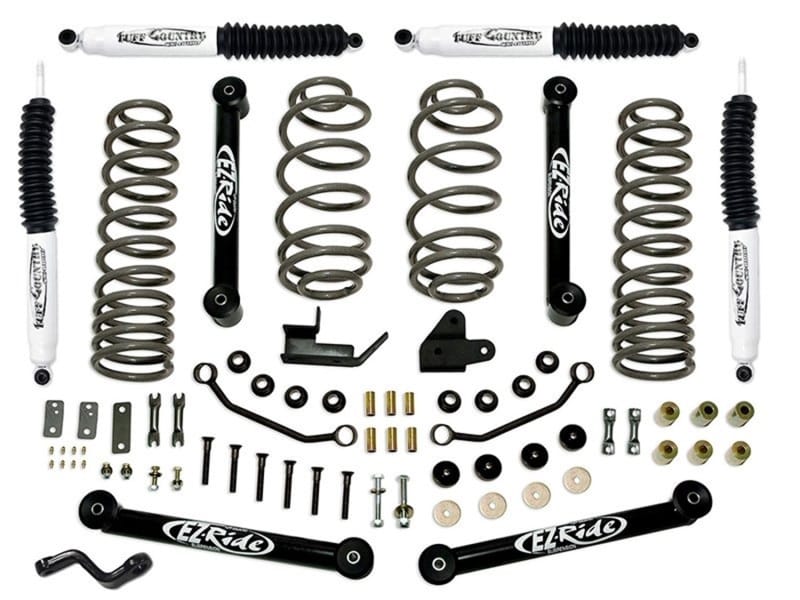 Tuff Country — Tuff Country 97-02 Jeep Wrangler TJ 4in EZ-Ride Lift Kit (No Shocks)
Complete Kit (w/o Sh