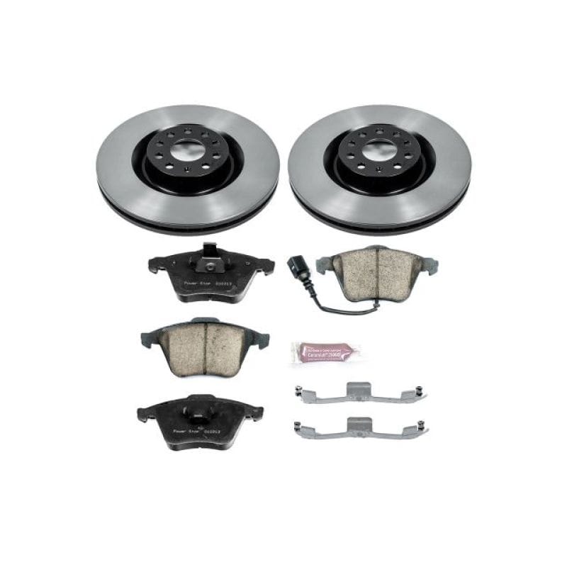 PowerStop — Power Stop 09-11 Volkswagen CC Front Autospecialty Brake Kit