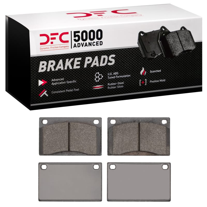 DFC — DFC 67-93 Volvo 1800/265 Front 5000 Advanced Low Metallic Brake Pads
DFC Brake Pad Set