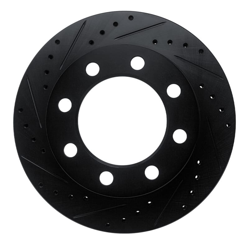 R1 Concepts — R1 89-93 Dodge D250 Front Left Drilled & Slotted Black Brake Rotor
R1 Brake Rotor Drill
