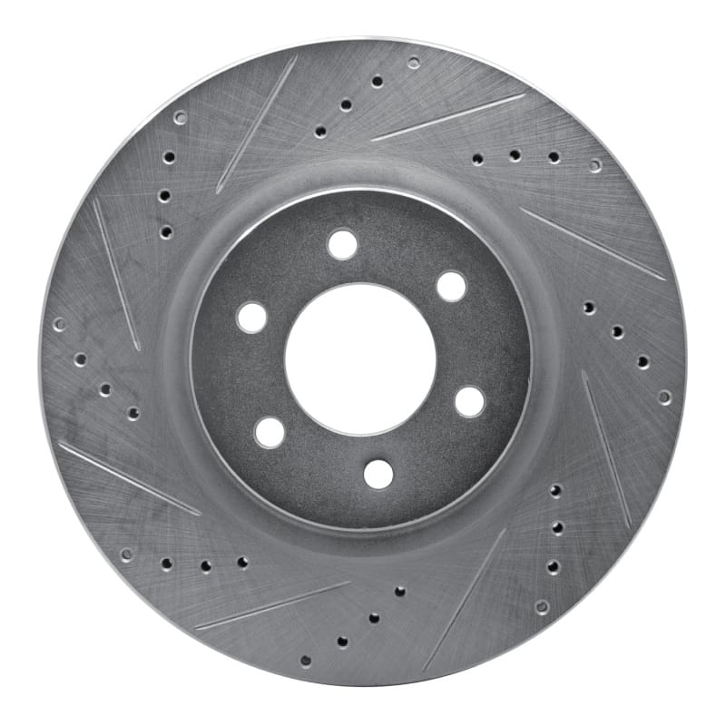 R1 Concepts — R1 92-02 Dodge Viper Front Left Drilled & Slotted Silver Brake Rotor
R1 Brake Rotor Drill