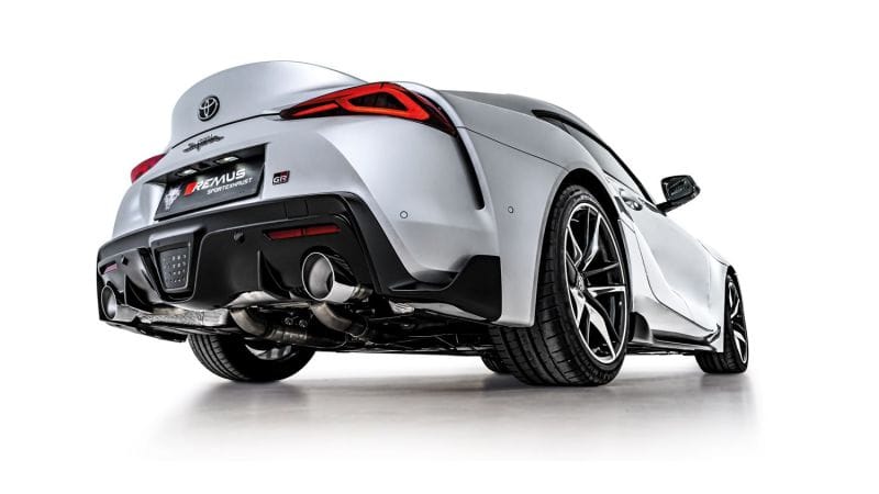 Remus — Remus 2019 Toyota GR Supra 3.0L Turbo (R6 B58B30C w/GPF) Axle Back Exhaust (Tail Pipes Req)
