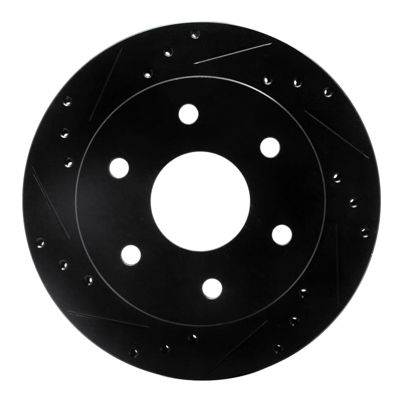 R1 Concepts — R1 1988-1991 Chevrolet K1500 Front Left Drilled & Slotted Black Brake Rotor
R1 Brake Rotor Drill
