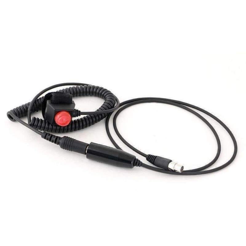 Rugged Radios — Rugged Radios Push to Talk (PTT) 3 Ft. Adapter for PTT-HM-QD and PTT-VM-QD