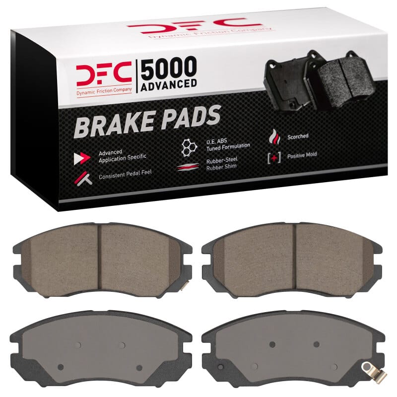 DFC — DFC 04-08 Hyundai Tiburon Front 5000 Advanced Ceramic Brake Pads
DFC Brake Pad Set