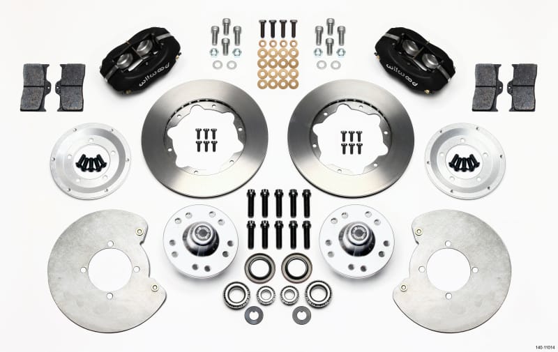 Wilwood — Wilwood Forged Dynalite Front Kit 11.00in 37-48 Ford Psgr. 360 Plate Mount
BRAKE KIT