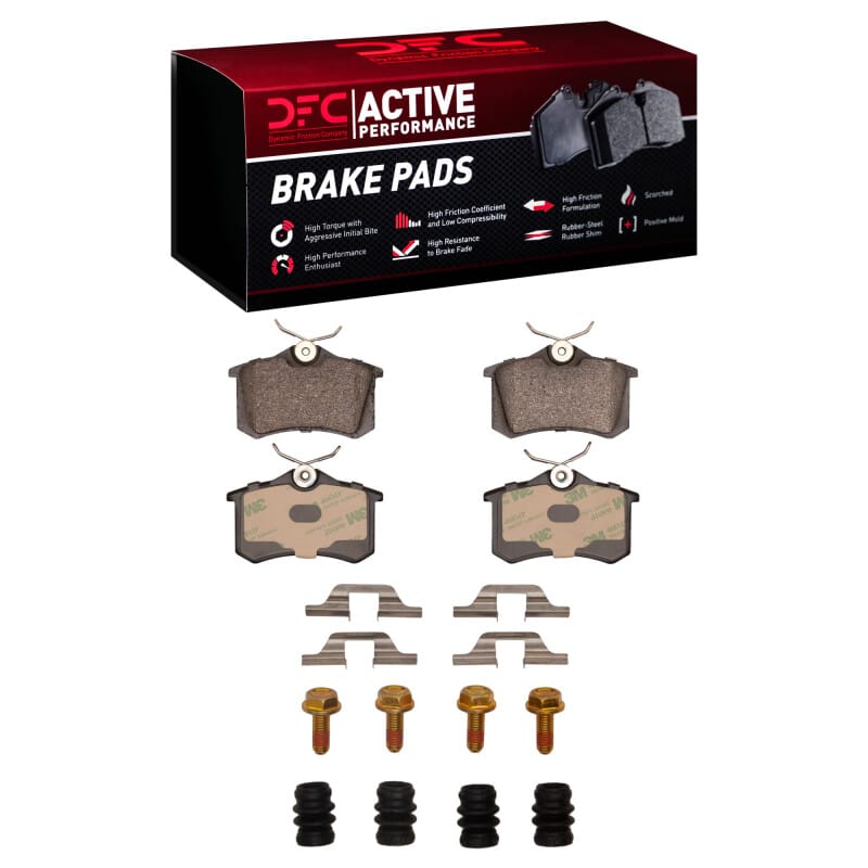 DFC — DFC 99-08 Audi A6 Quattro Rear Active Performance Pads and Hardware Kit
DFC Brake Pad Set