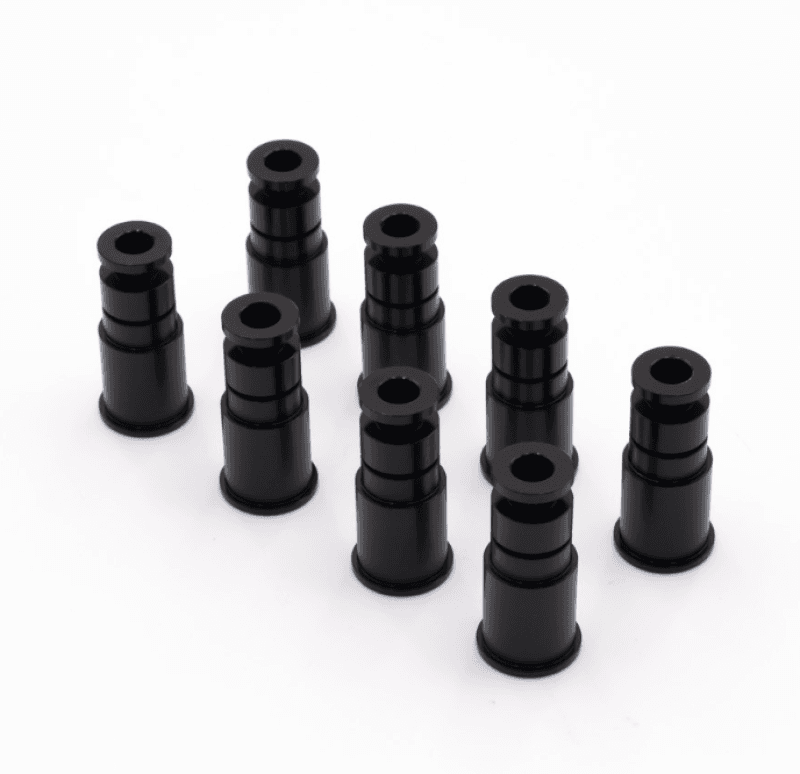 BLOX Racing — BLOX Racing 14mm Adapter Top (1in) w/Viton O-Ring (Set of 4)