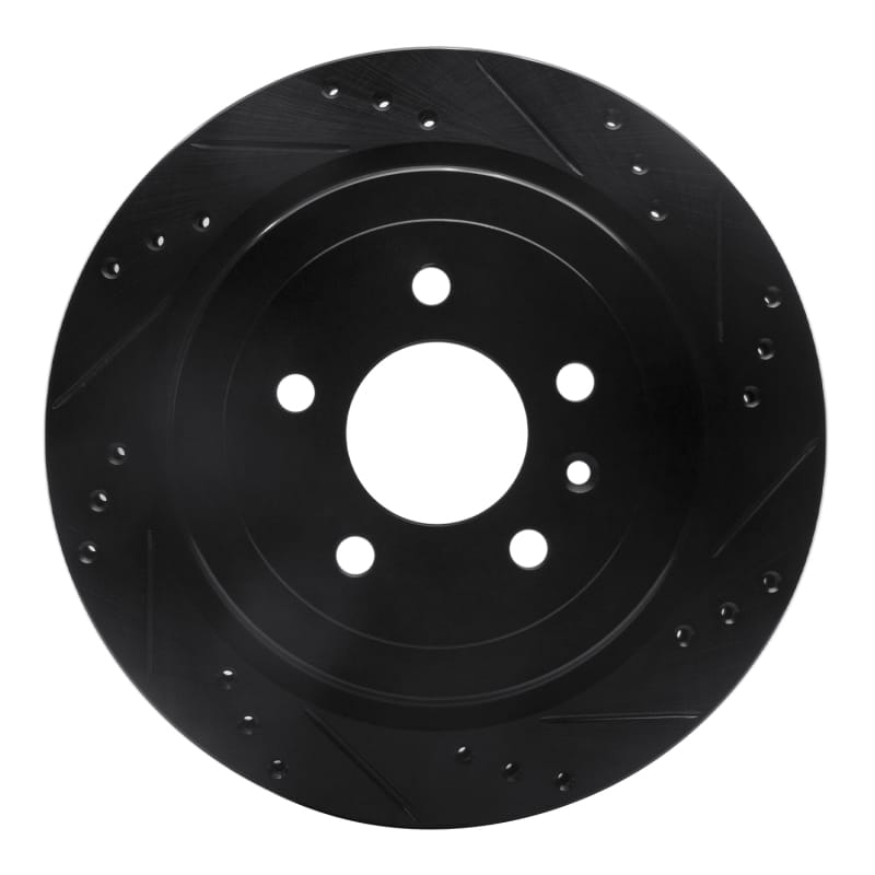 R1 Concepts — R1 13-19 Cadillac ATS Rear Right Drilled & Slotted Black Brake Rotor
R1 Brake Rotor Drill