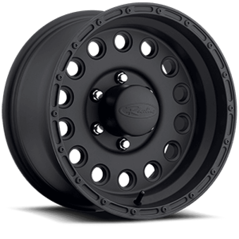 Raceline — Raceline 887B Rock Crusher 16x8in / 5x139.7 BP / -20mm Offset / 107.95mm Bore - Satin Black Wheel