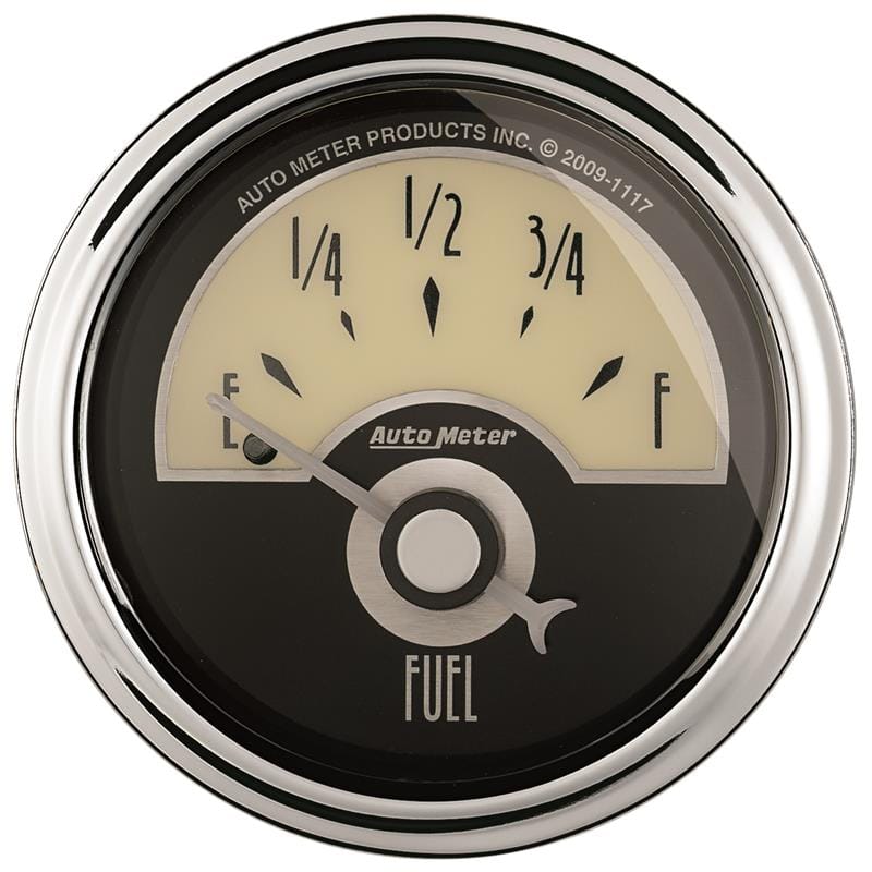 AutoMeter — AutoMeter Gauge Fuel Level 2-1/16in. 240 Ohm(e) to 33 Ohm(f) Elec Cruiser Ad
GA 2" FU 240-33 CAD