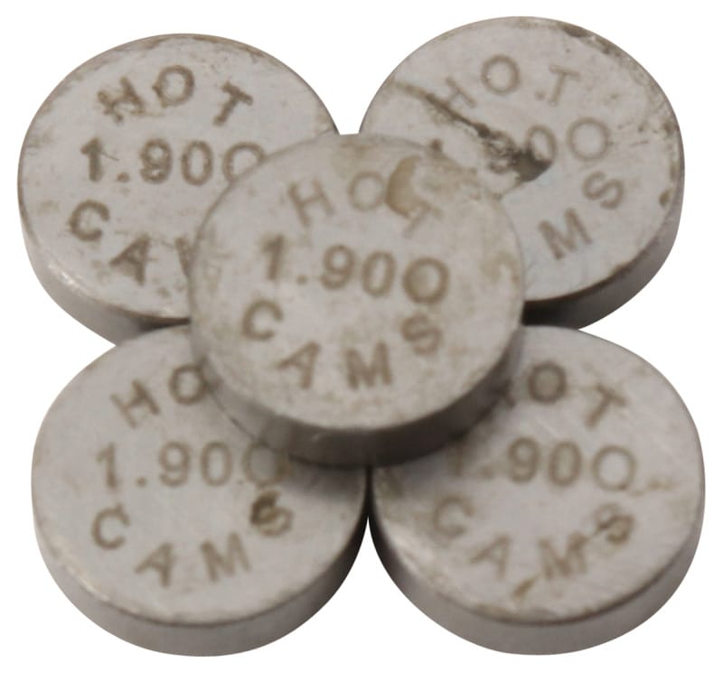Hot Cams — Hot Cams 08-13 Yamaha WR 250 R Dual Sport 250cc 1.90mm Shim Kit - 5 Pack