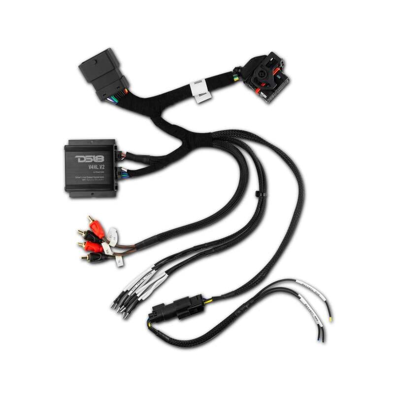 DS18 — DS18 Plug and Play Harness For Harley-Davidson For DS18 Amp Connection w/ Factory Radio