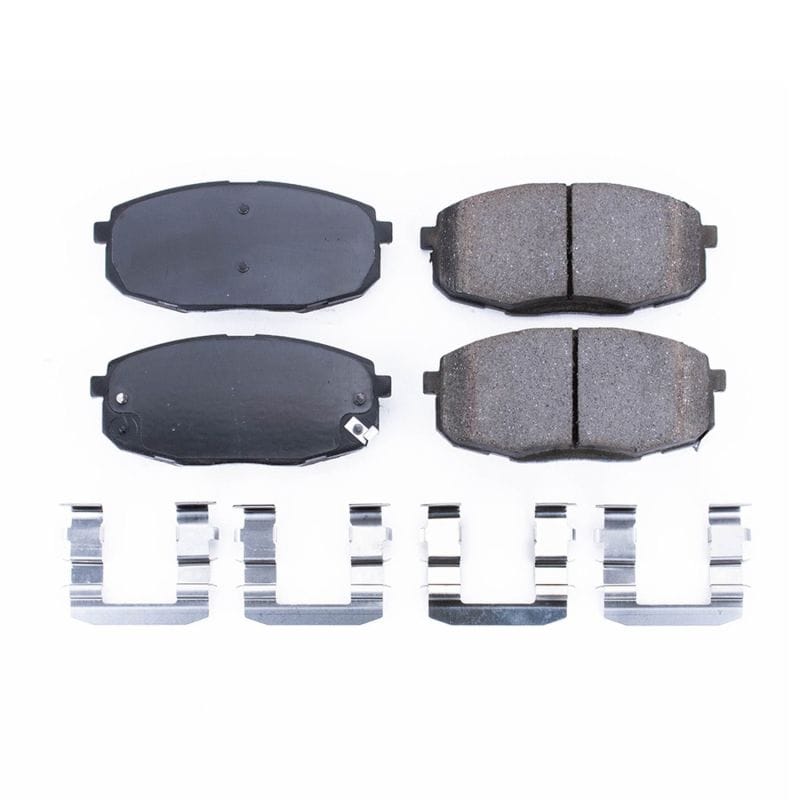PowerStop — Power Stop 09-12 Hyundai Elantra Front Z17 Evolution Ceramic Brake Pads w/Hardware
Z17 Brake Pads