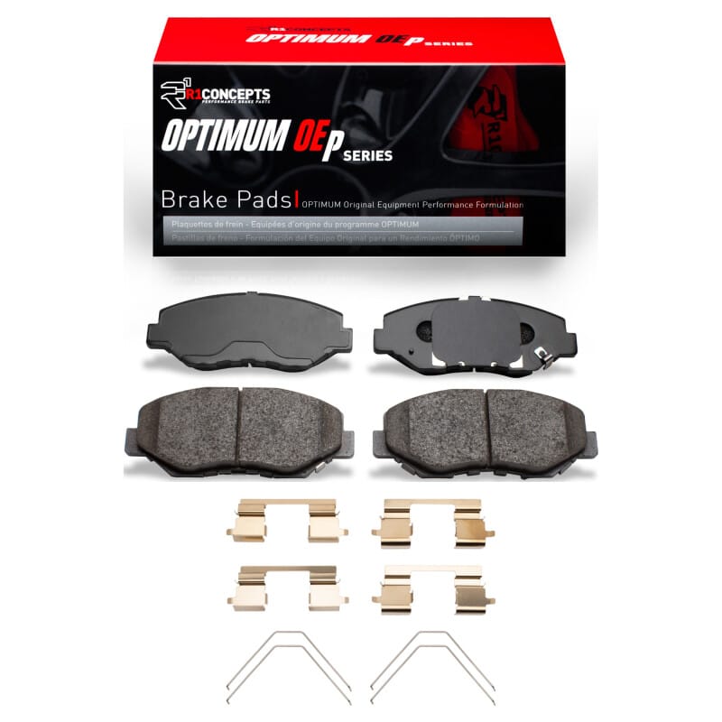 R1 Concepts — R1 2002-2021 Acura ILX Front R1 Optimum OE Pads & Hardware Kit
R1 Optimum Oe Pads a