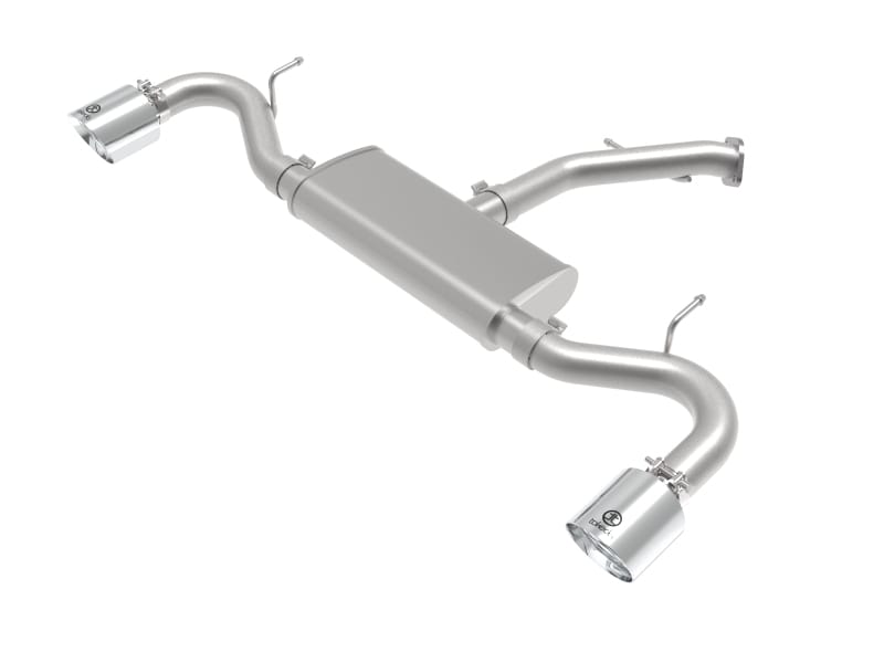 aFe — aFe Takeda Series 2.5in 409 SS Axle-Back Exhaust System Polished 18-20 Hyundai Elantra GT L4-1.6L(t)
Axle-Back Exhaust