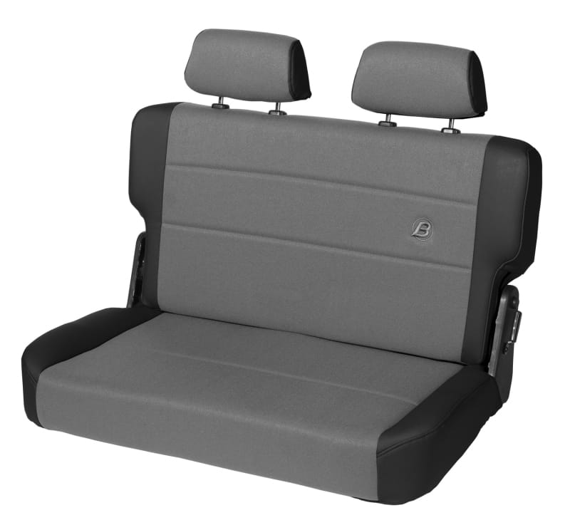 Bestop — Bestop N-Tumble Seat - 55-83 Jeep Cj5 Rear Trailmax II Fold (Center Fabric Insert Black Denim)
Fold-N-Tumble Seat