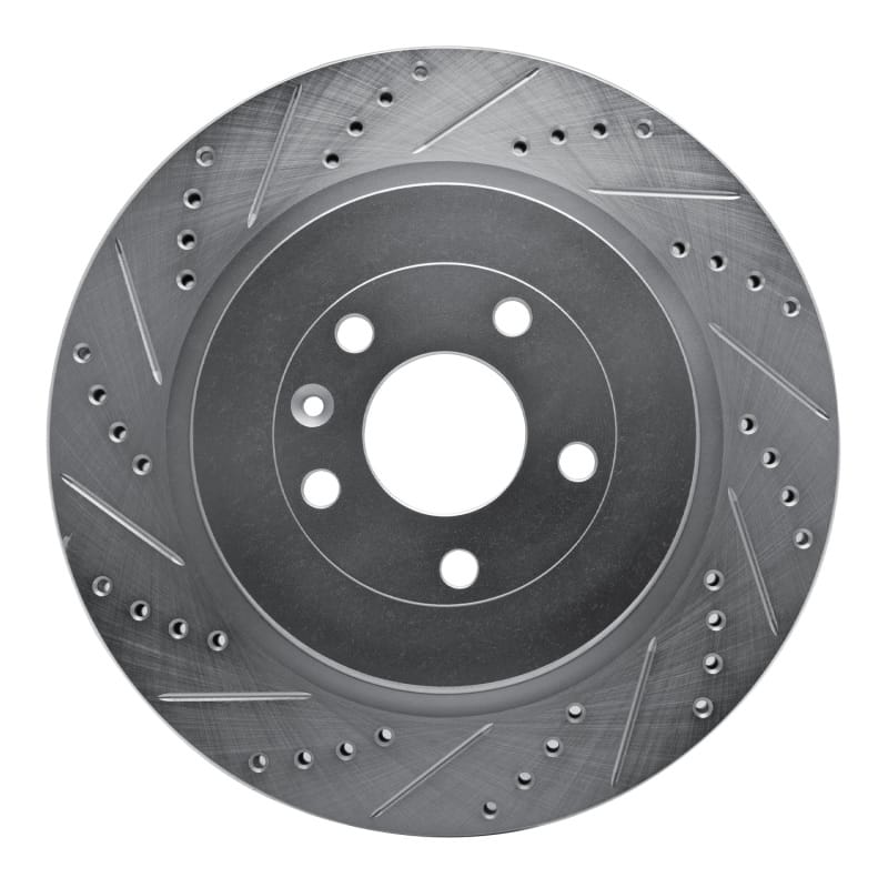 R1 Concepts — R1 13-19 Ford Explorer Rear Left Drilled & Slotted Silver Brake Rotor
R1 Brake Rotor Drill