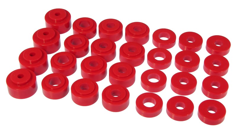 Prothane — Prothane 68-72 GM Mid-Size Hardtop Body Mount - Red
BODY/SUB-FRAME MNTS