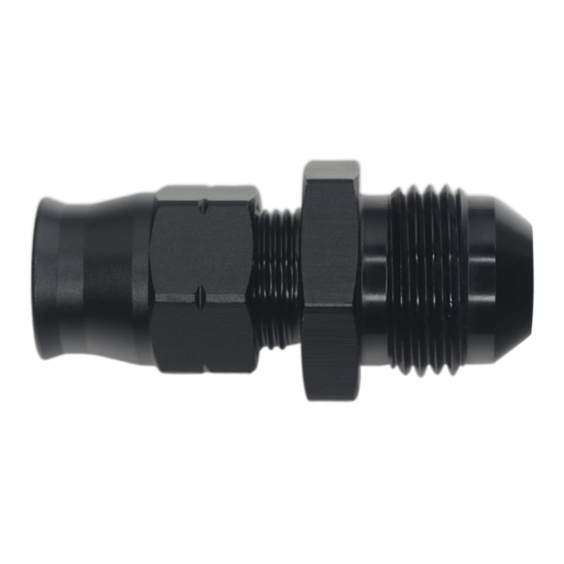 DeatschWerks — DeatschWerks 8AN Male Flare to 3/8in Hardline Compression Adapter - Anodized Matte Black
Lines & Fittings