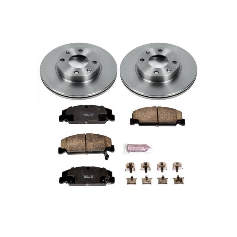 PowerStop — Power Stop 88-89 Honda CRX Front Autospecialty Brake Kit