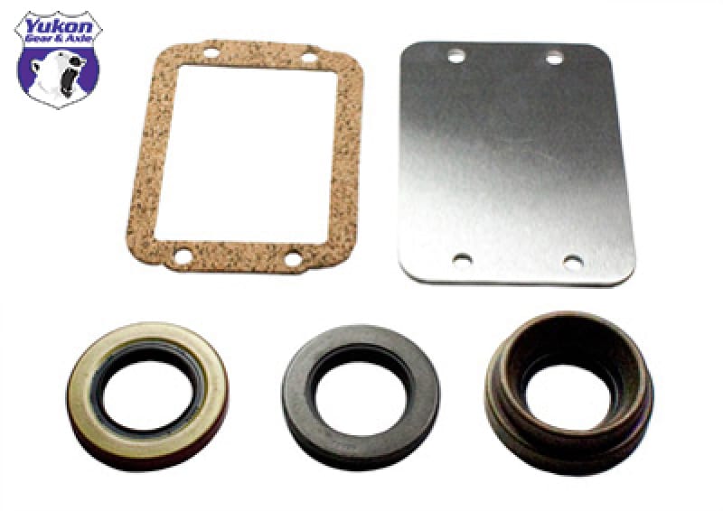 Yukon Gear & Axle — Yukon Gear Dana 30 30Spline Disconnect Block-Off Kit. (Incl. Seals and Plate)
Block-off plate kit