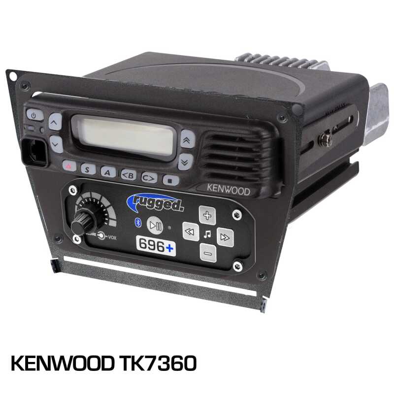 Rugged Radios — Rugged Radios Polaris RZR PRO XP/Turbo R/PRO R Dash Mount - Kenwood TK7360