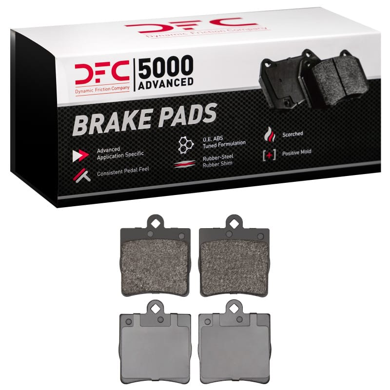DFC — DFC 96-15 Chrysler Crossfire Rear 5000 Advanced Low Metallic Brake Pads
DFC Brake Pad Set