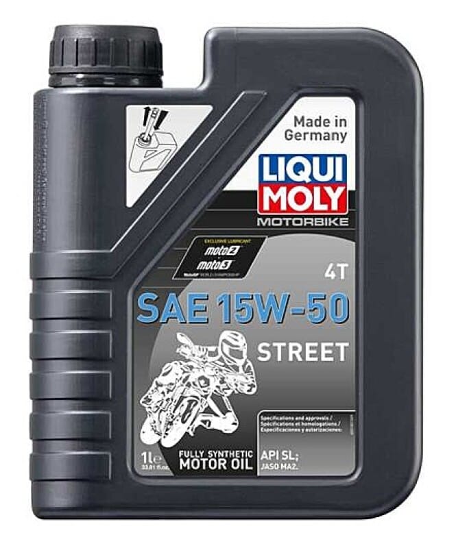 LIQUI MOLY — LIQUI MOLY 1L Motorbike 4T SAE 15W50 Street
lqm20058