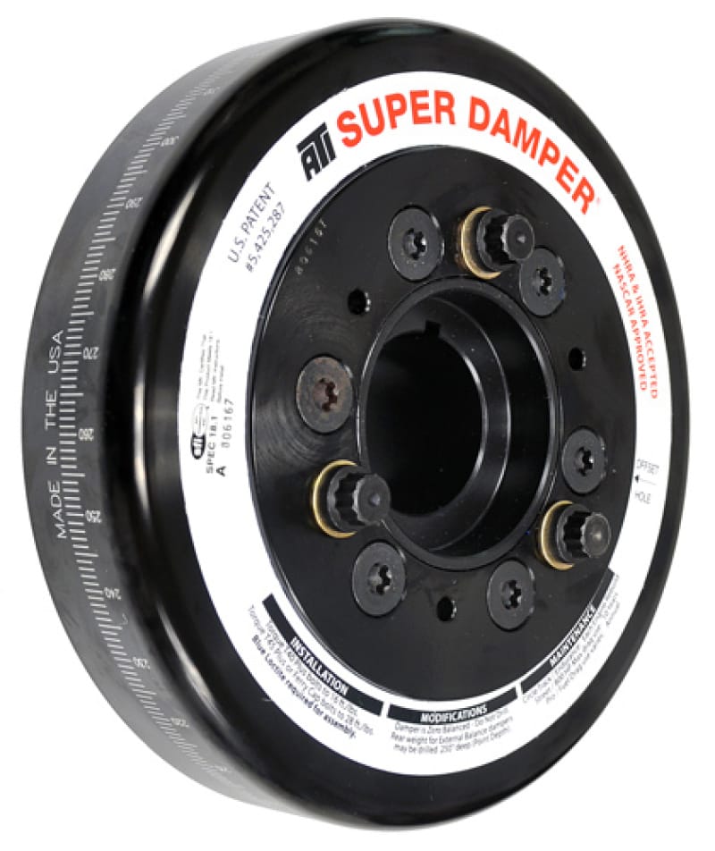 ATI — ATI Damper - 7.57in - Alum - 20+ Ford 7.3L Godzilla - OEM Size - (2) 6 Groove - 5 Ring