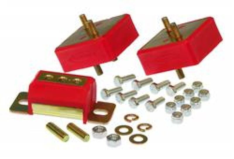 Prothane — Prothane Jeep Motor & Trans Mount Kit - Red
ENGINE/TRANS MOUNTS