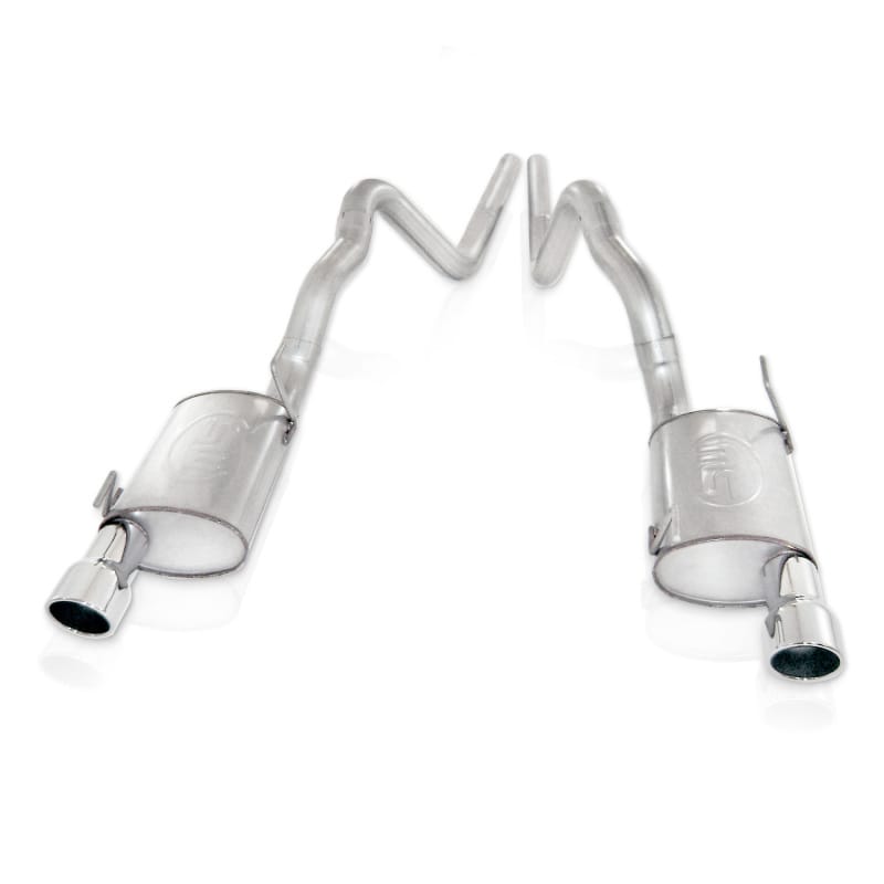 Stainless Works — Stainless Works 2007-10 Shelby GT500 3in Catback Chambered Mufflers
Exhaust System