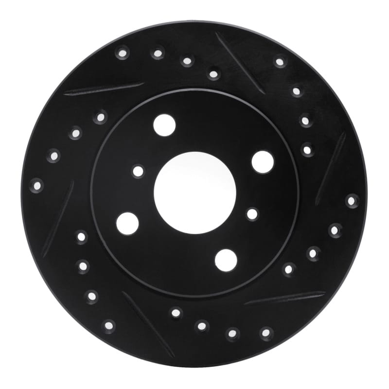 R1 Concepts — R1 91-99 Toyota Paseo Front Right Drilled & Slotted Black Brake Rotor
R1 Brake Rotor Drill