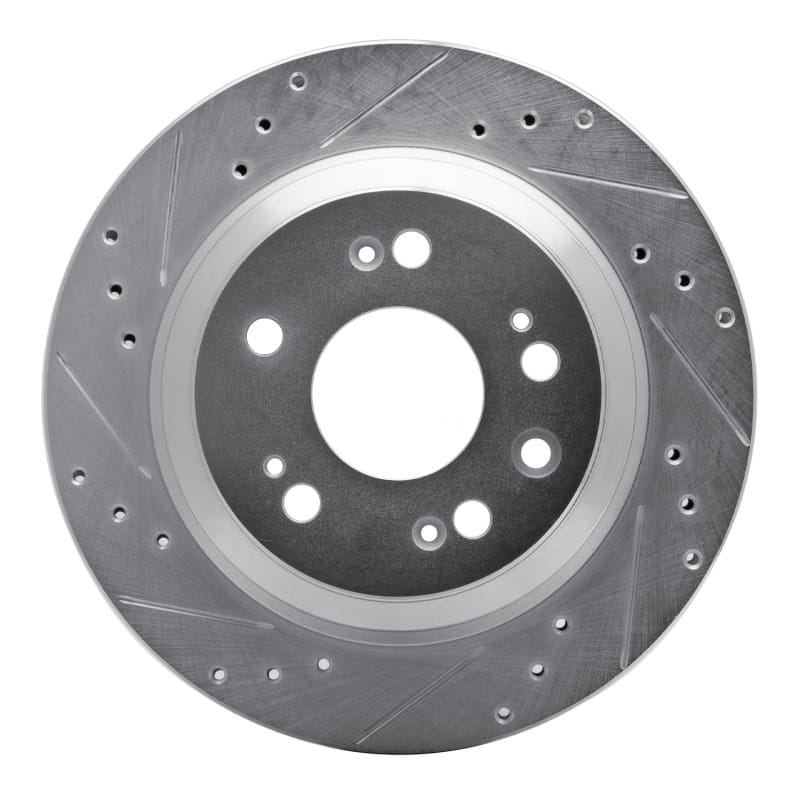 R1 Concepts — R1 2005-2012 Acura RL Rear Left Drilled & Slotted Silver Brake Rotor
R1 Brake Rotor Drill