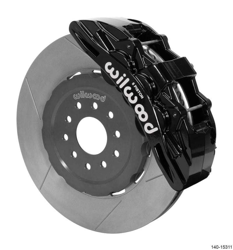 Wilwood — Wilwood SX6R Front Brake Kit 15in GT Slotted Black 05-13 Chevy Corvette
BRAKE KIT