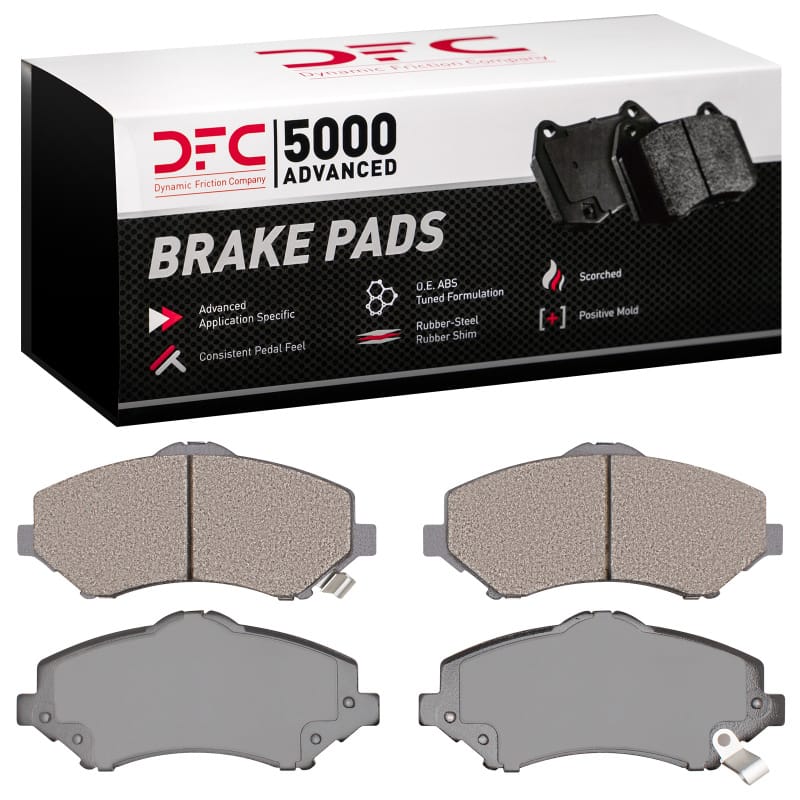 DFC — DFC 08-12 Chrysler Town & Country Front 5000 Advanced Semi Metallic Brake Pads
DFC Brake Pad Set