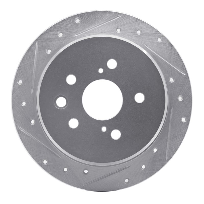 R1 Concepts — R1 06-15 Lexus IS250 Rear Left Drilled & Slotted Silver Brake Rotor
R1 Brake Rotor Drill