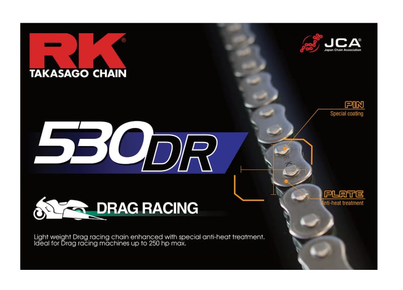 RK Chain — RK Chain 530DR-150 - Natural