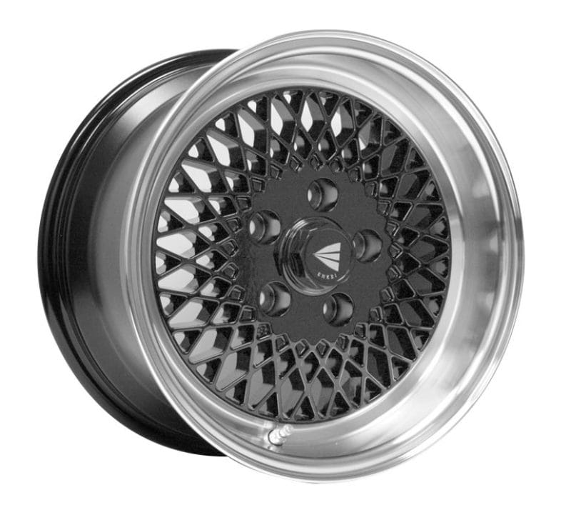 Enkei — Enkei92 Classic Line 15x7 38mm Offset 4x100 Bolt Pattern Black Wheel