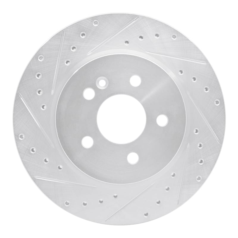R1 Concepts — R1 98-05 Mercedes-Benz ML320 Front Left Drilled & Slotted Silver Brake Rotor
R1 Brake Rotor Drill