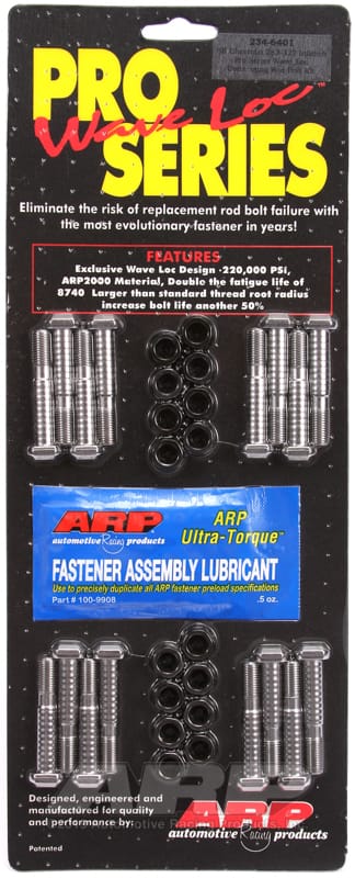 ARP — ARP SB Chevy 283-327 & Inline 6 wave-loc rod bolt kit