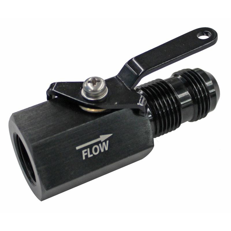 Fragola — Fragola 1/2in NPT Female Inlet x -10AN Male Outlet On/Off Shut Off Valve