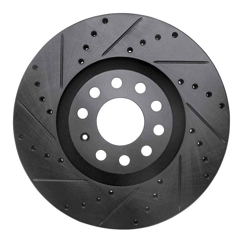R1 Concepts — R1 98-09 Audi A4 (Mexico) Front Left Drilled & Slotted Black Brake Rotor
R1 Brake Rotor Drill